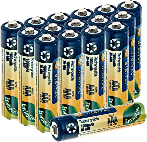 Synergy Digital Cordless Phone Battery, Compatible with Panasonic KX-TGA660 Cordless Phone, (Ni-MH, 1.25V, 1000 mAh) AAA Rechargeable Ultra Hi-Capacity Battery Battery in Kuwait