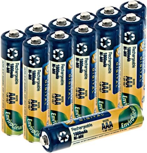 Synergy Digital Cordless Phone Battery, Compatible with Panasonic KX-TGA660 Cordless Phone, (Ni-MH, 1.25V, 1000 mAh) AAA Rechargeable Ultra Hi-Capacity Battery Battery in Kuwait