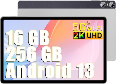 تابلت SEBBE بشاشة 10 بوصات يعمل بنظام Android 13، كمبيوتر لوحي 12 جيجا بايت رام + 128 جيجا بايت روم TF 512 جيجا بايت ثماني النواة 2.0 جيجا هرتز، Google GMS | بلوتوث 5.0 | 5G واي فاي | 6000 مللي أمبير | 1280*800 | تابلت بدقة 5 ميجابكسل + 8 ميجابكسل مع لوحة in Kuwait