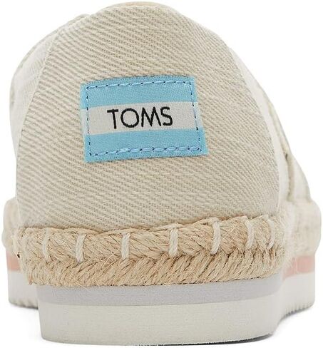 حذاء مسطح للنساء من TOMS مصنوع من الحبال ذو منصة Alpargata in Kuwait