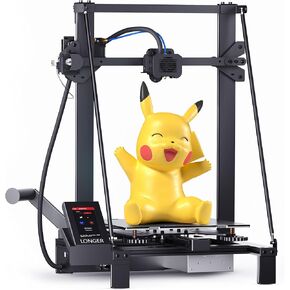 LGT Longer LK5 Pro 3D Printer Upgraded with Dual Blower Kit, Large Print Size 11.8"x11.8"x15.7"(300x300x400mm), Open Source, Removable Lattice Glass Platform, Diagonal Rod and Resume Printing, DIY