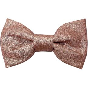 Men's Plain Color Pre-tied Bow Tie and Pocket Square Set | Glitter Sparkling for Formal Wedding Party Christmas | CK Bow (Brown) in Saudi Arabia