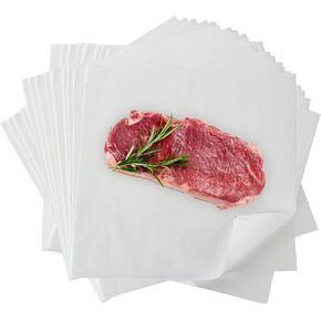 500 Pcs Butcher Paper Uncoated Butcher Paper for Sublimation Heat Press Precut Disposable Butcher Paper 12 x 12 Inch White Kraft Sublimation Protective Paper for Wrapping Meat Heat Press