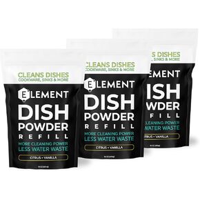 ELEMENT | Dish Powder | 10 OZ | Citrus + Vanilla in Kuwait