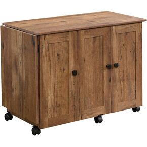 Sauder 414873 Sewing & Craft Cart, Soft White Finish in Kuwait