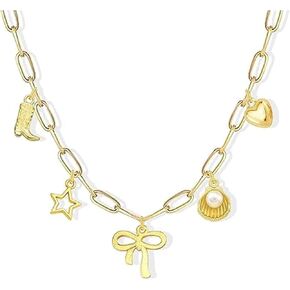 Starfish Earrings Gold Starfish Necklace Beach Jewelry Set Summer Stuff Vacation Outfits for Women 2024 in Saudi Arabia