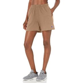 Champion, Jersey, High-Waisted Comfortable Shorts for Women, 5"