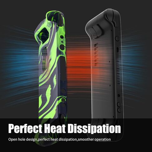 General Fantasy Steam Deck Silicone Grip Case, Full Body Protective Steam Deck Silicone Skin - Camouflage Blue in Kuwait