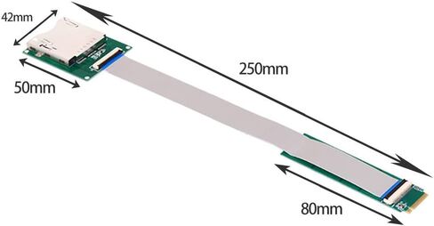 NFHK Type-B CF-Express to NVMe 2230 M.2 M-Key CH SN530 SSD Adapter CFE for Xbox Series X&S PCIe4.0 Expansion Memory Card in Kuwait