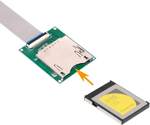 NFHK Type-B CF-Express to NVMe 2230 M.2 M-Key CH SN530 SSD Adapter CFE for Xbox Series X&S PCIe4.0 Expansion Memory Card in Kuwait