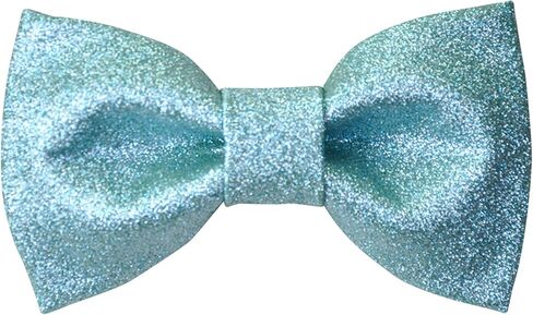 Men's Plain Color Pre-tied Bow Tie and Pocket Square Set | Glitter Sparkling for Formal Wedding Party Christmas | CK Bow (Brown) in Saudi Arabia