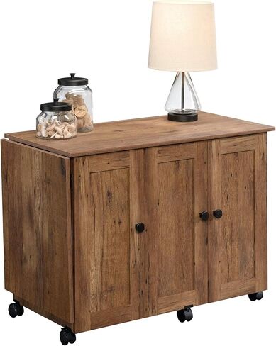 Sauder 414873 Sewing & Craft Cart, Soft White Finish in Kuwait