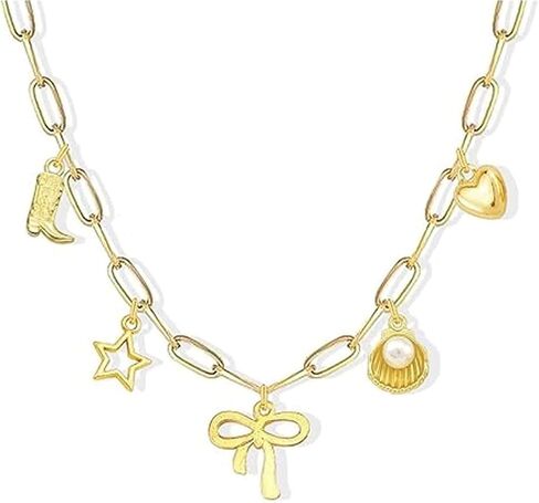 Starfish Earrings Gold Starfish Necklace Beach Jewelry Set Summer Stuff Vacation Outfits for Women 2024 in Kuwait