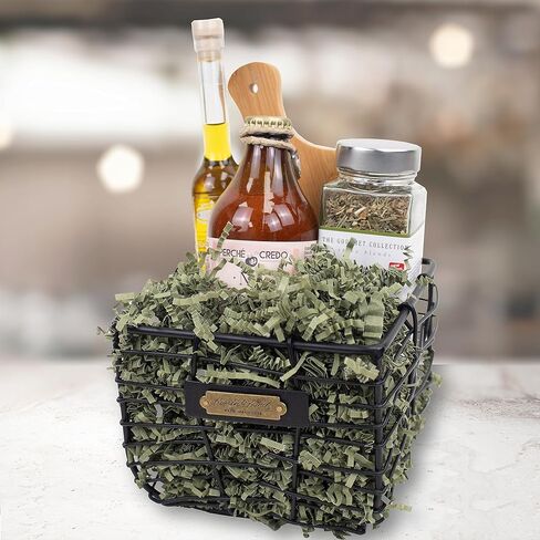 MagicWater Supply Crinkle Cut Paper Shred Filler (1/2 LB) for Gift Wrapping & Basket Filling - Green in Kuwait