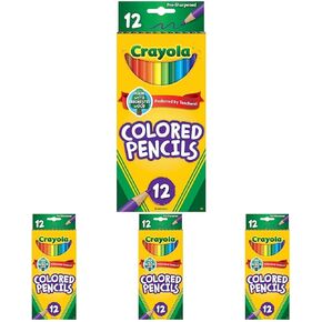 Crayola Colored Pencils, 12 Count, Colored Pencil Set
