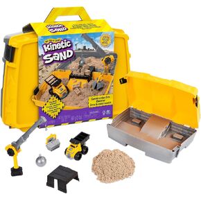 Kinetic Sand Construction Site, Moldable Play Sand Sensory Toys, Ages 3+ in Saudi Arabia