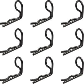 GDOOL 30-Pack 90-Degree Angle 1mm Body Clips Bent Springy Pins for All 1/16 1/18 1/20 Scale Model Car Truck Crawler Truck(Silver) in Saudi Arabia