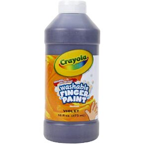 Crayola Washable Finger Paint - Brown (16 Oz), Toddler Paint for Arts & Crafts, Kids Classroom Supplies, Nontoxic & Easy To Clean in Kuwait