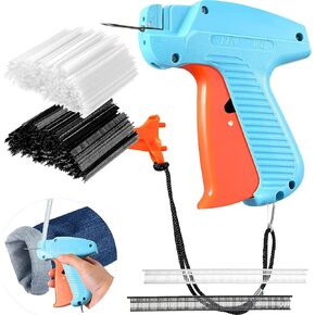 2001 Pieces Clothes Tagging Gun, Standard Retail Price Tag Attacher Gun Kit with 2000pcs Bars Fasteners Clothes Garment Tag Attachment for Shops Retailers Warehouse Sale