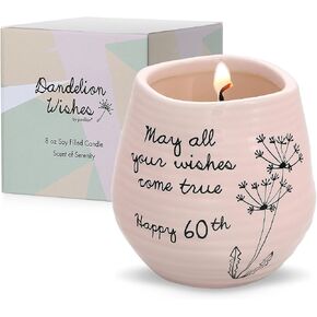 شمعة معطرة من السيراميك من Pavilion - Nanas Make Wishes Come بلون أخضر حقيقي