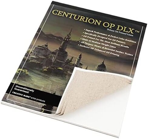 Centurion Artist Canvas Pads for Oil Painting, 11 Ounce Weight, 10 Bleed Proof Sheets, Single 16x20 in in Kuwait