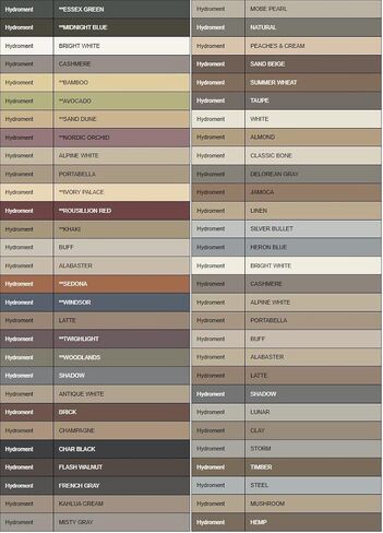 لون هيدرومينت مطابق للسد من Colorfast (مغطى بالرمل) (H158 Classic Bone) in Saudi Arabia