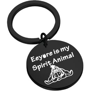 MAOFAED Donkey Gift Donkey Lover Gift Donkey Keychain Donekey Jewelry Cartoon Lover Gift