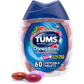 TUMS Tablets, 60 Count (Pack of 1)