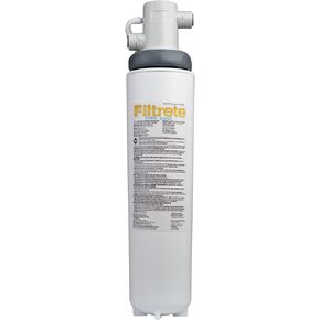 Filtrete Advanced Under Sink Quick Change Water Filtration Filter 3US-PF01, for use with 3US-PS01 System, 1 Count (Pack of 1), White