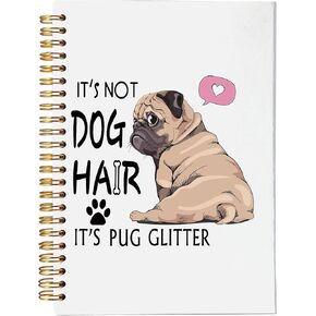 VNWEK Hot Pink Preppy Spiral Notebook Journal,Preppy Trendy Lined Hardcover Spiral Notebook 5.5 x 8.3 inches,Leopard Cheetah Lightning Bolt XOXO Spiral Notebook,Gifts for Teen Girls in Kuwait