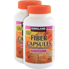 Kirkland Signature Kirkland Fiber Capsules, 2 Pack (360 Capsules Each)