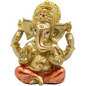 Hindu Lord Ganesha Idol - India Ganesh Statue Diwali Gifts Indian Puja Items Home Temple Mandir Pooja Decor Car Decor Indian Wedding Return Gifts Diwali Gifts Yoga Room Altar Decor