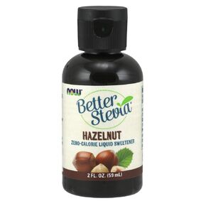 NOW Foods BetterStevia Liquid, Hazelnut, 2 Fluid Ounce