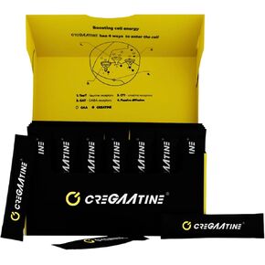 CreGAAtine - Scientifically Revolutionzed Creatine, Creatine+GAA, Energy Supplements, No Water Retention, Best Creatine for Muscle Growth, Gluten Free, Brain Supplements for Memory and Focus
