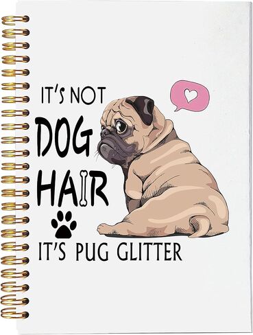 VNWEK Hot Pink Preppy Spiral Notebook Journal,Preppy Trendy Lined Hardcover Spiral Notebook 5.5 x 8.3 inches,Leopard Cheetah Lightning Bolt XOXO Spiral Notebook,Gifts for Teen Girls in Kuwait