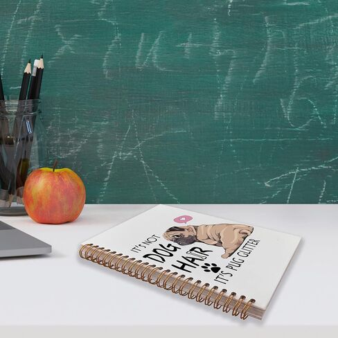 VNWEK Hot Pink Preppy Spiral Notebook Journal,Preppy Trendy Lined Hardcover Spiral Notebook 5.5 x 8.3 inches,Leopard Cheetah Lightning Bolt XOXO Spiral Notebook,Gifts for Teen Girls in Kuwait