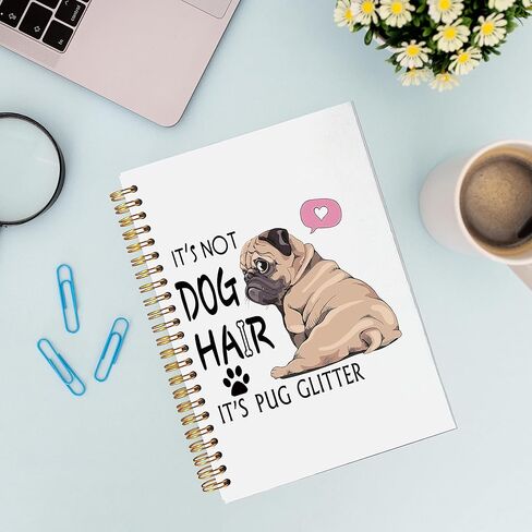 VNWEK Hot Pink Preppy Spiral Notebook Journal,Preppy Trendy Lined Hardcover Spiral Notebook 5.5 x 8.3 inches,Leopard Cheetah Lightning Bolt XOXO Spiral Notebook,Gifts for Teen Girls in Kuwait