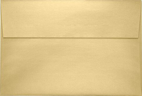 LUXPaper A10 Invitation Envelopes | Peel & Press | 6" x 9 1/2" | Grocery Bag Brown | 70lb. Text | 50 Qty in Saudi Arabia