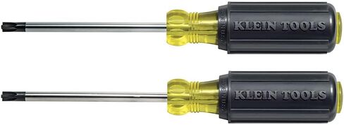 Klein Tools 32378 Combination Tip Screwdriver Set with #1 and #2 Combination Tips and Cushion-Grip Handles, 2-Piece in Saudi Arabia
