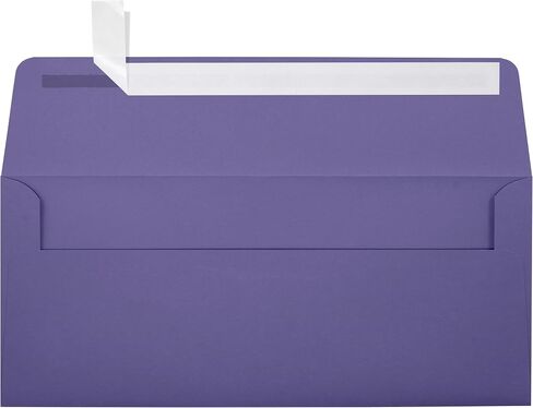 LUXPaper #10 Business Envelopes | Peel & Press | 4 1/8" x 9 1/2" | Teal | 80lb. Text | 50 Qty in Saudi Arabia