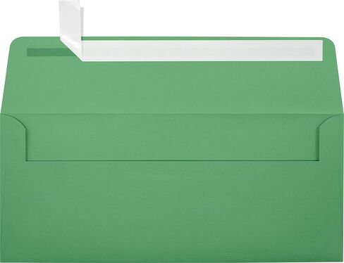 LUXPaper #10 Business Envelopes | Peel & Press | 4 1/8" x 9 1/2" | Teal | 80lb. Text | 50 Qty in Saudi Arabia