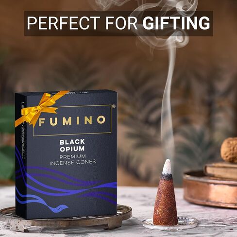 Fumino® Fresh Incense Cones Multipack Bundle 6 Boxes 120 Cones Masala Agarbatti Joss Scent Fragrance for Relaxation and Meditation, Home and House Décor in Kuwait