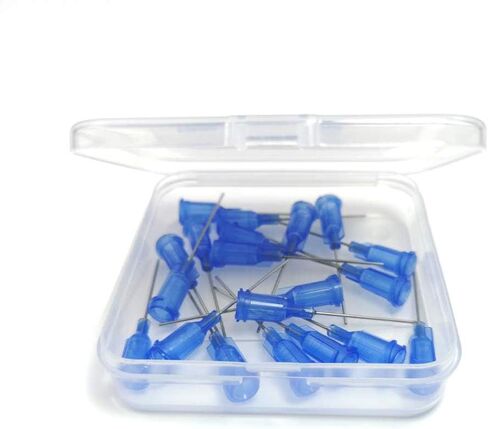 SANANTS - 16 GA 1 Inch Dispensing Needle - Blunt Tip Luer Lock - Fluid Manifold Channel - 20 PCS in Kuwait