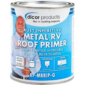 Dicor RP-TPR-Q TPO Roof Primer - 1 Quart | Adhesion Promoter for Silicone Coating, Blue Pigment
