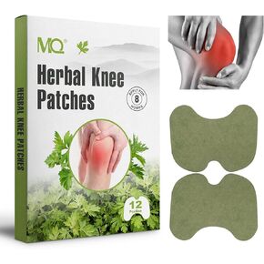 MQ 12 Count Lumbar Patches, Heat Patches for Lumbar, Lumbar Relief Patches, Warming Herbal Patches Long-Lasting Relief for for Lumbar, Knee, Back, Neck, Shoulder