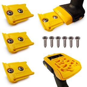 Perch Tools Cordless Tool Organizers (Pack of 3) - 18v-60v Dewalt Tools Compatibility, Power Tools Holder, Garage Organization Tool Storage