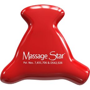 Acuforce W51087 Massage Star with 3 Applications,Red,small