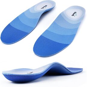 Plantar Fasciitis Arch Support Insoles, Professional Pain Release Insoles, 250LB+ Dynamic Support Insole Flat Feet Release Hurt Inserts, Perfect for Long Time Walking Father's Mother's Day Gift
