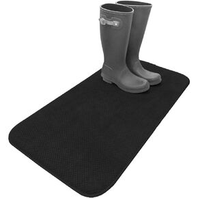 Homewear Boot and Shoe Drying MAT - Navy, 16 "" x 32""" (9207-DRYNA)