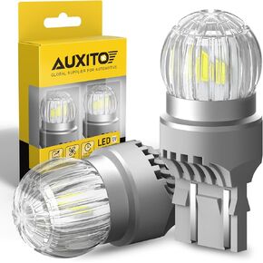 AUXITO 1157 LED Bulbs Red Brake Light, 2023 Upgraded 2057 2357 7528 BAY15D LED Light for Tail Lights, Brake Stop Signal Light, Pack of 2